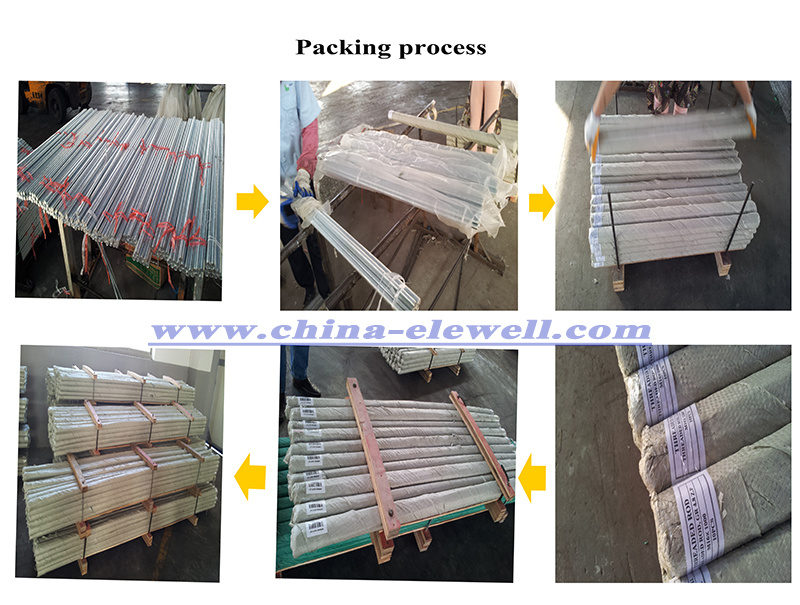 Threaded Bar, Grade 4.8 Galvanized Carbon Steel Gi Stud Threaded Rod Metric Full Thread