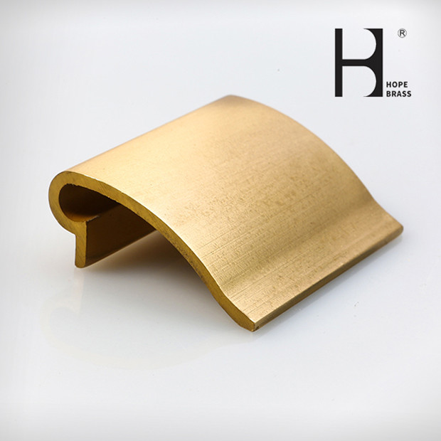 Anti Corrosion Extruded Brass Profiles 5 Meter Long Copper Window Frame profiles