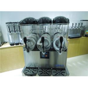 High Capacity 3 Tanks Frozen Drink Slush Machine Automatically Control CE