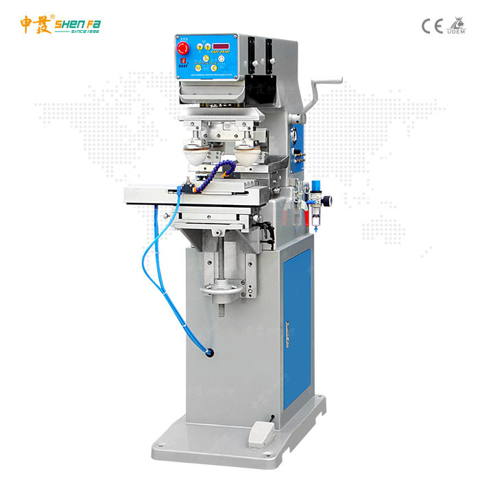 Ink Tray Ink Cup 60W Semi Auto 2 Color Pad Printing Machine