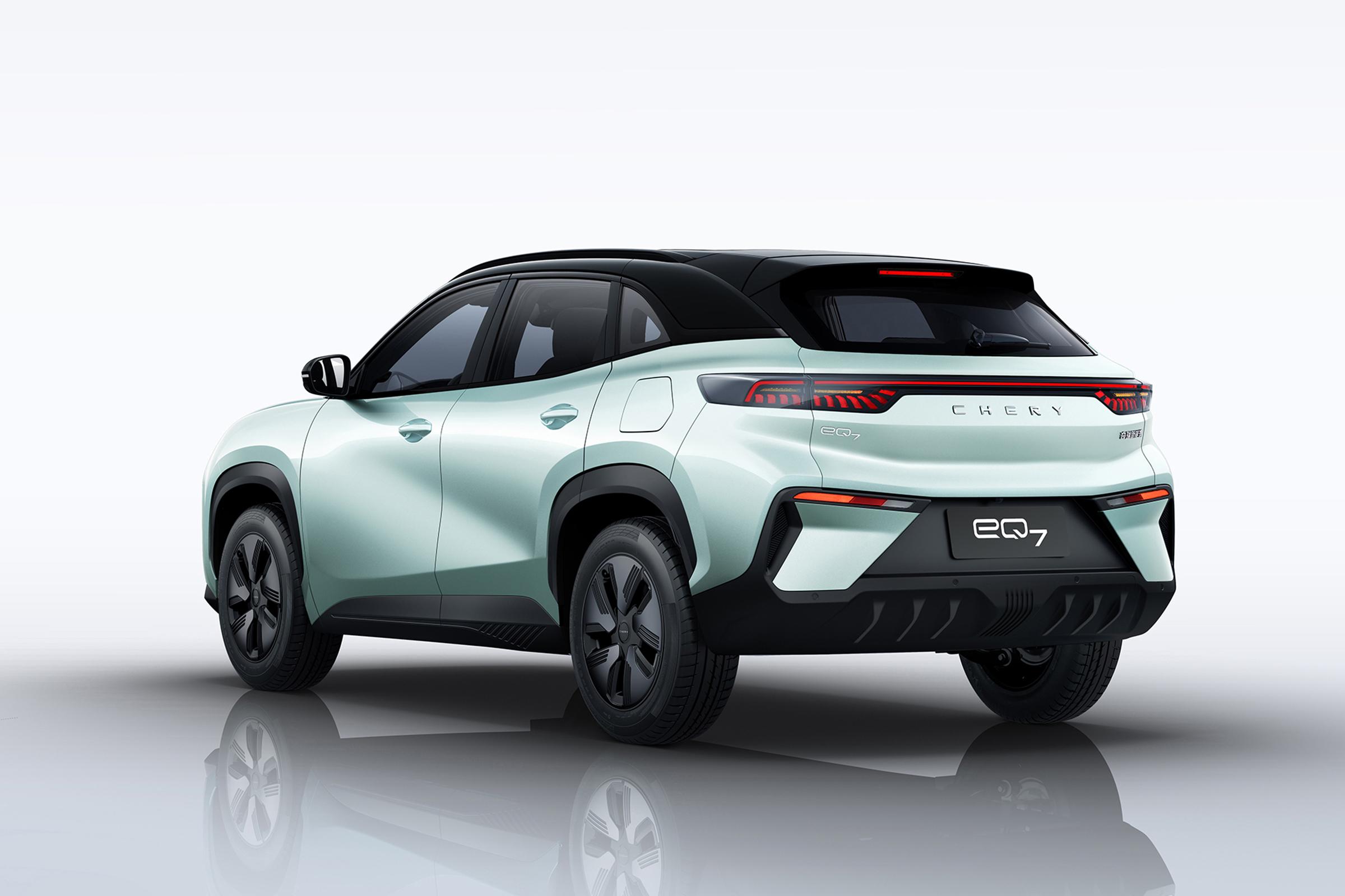 2024 Chery EQ7 5 Seat Cars SUV Energy Vehicles EV Car Mobility Scooter 0KM Used Cars Length * Width * Height 4675x1910x1660