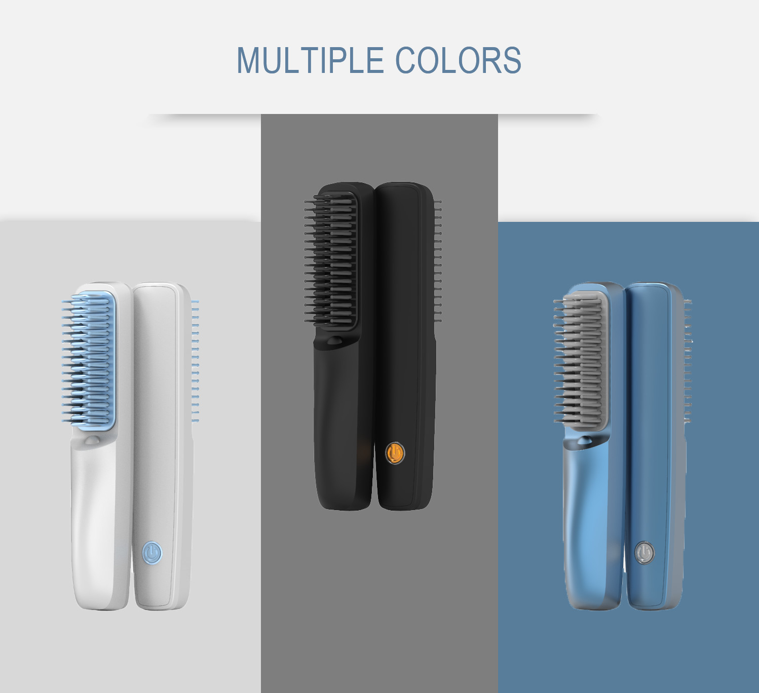Rechargeable Batteries 25W Ionic Hair Straightener Brush