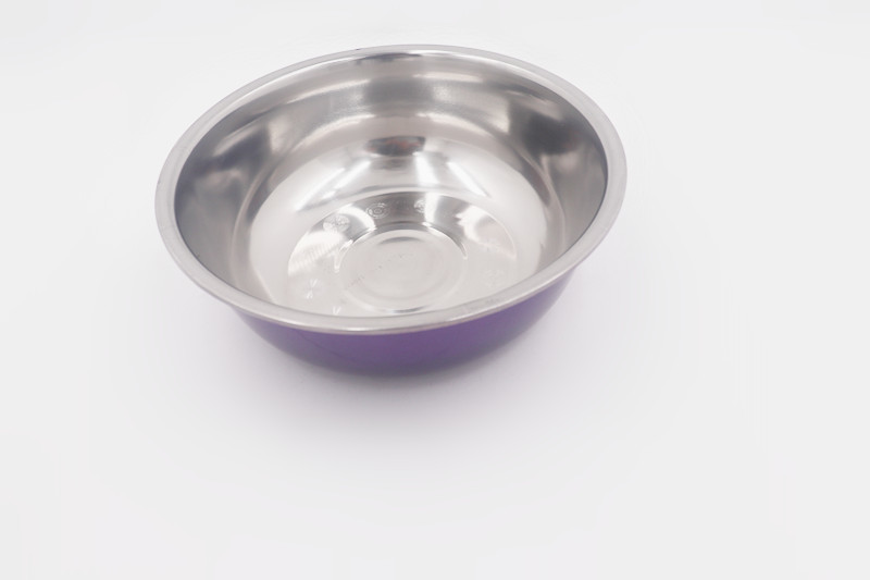 3pcs Dinnerware Bowl Set Stainless Steel Salad Mixing For Baking