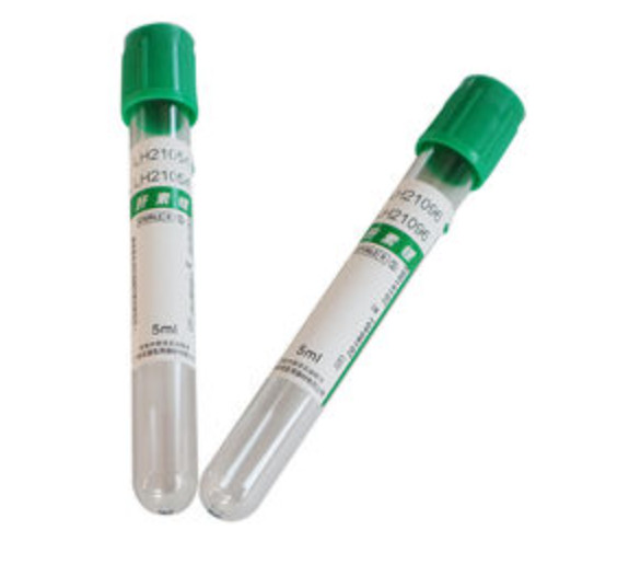 CE ISO Vacuum Blood Collection Tube with Heparin Lithium 2ml 7ml Glass PET