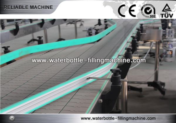 Carbonated Drink Plastic Auxiliary Equipment Bottle Conveyor System Speed