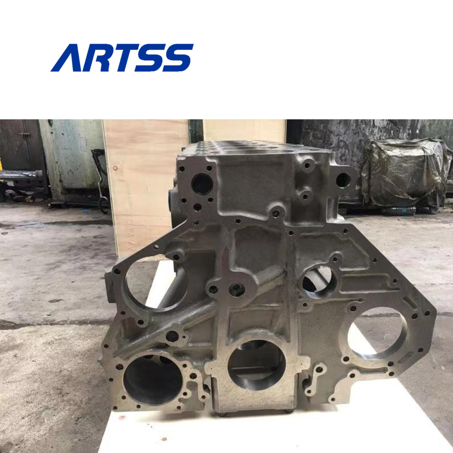 High Quality Manufactory Diesel Engine 6D125 6150-21-1102 Cylinder Block For Komatsu Excavator Rebuild Kits