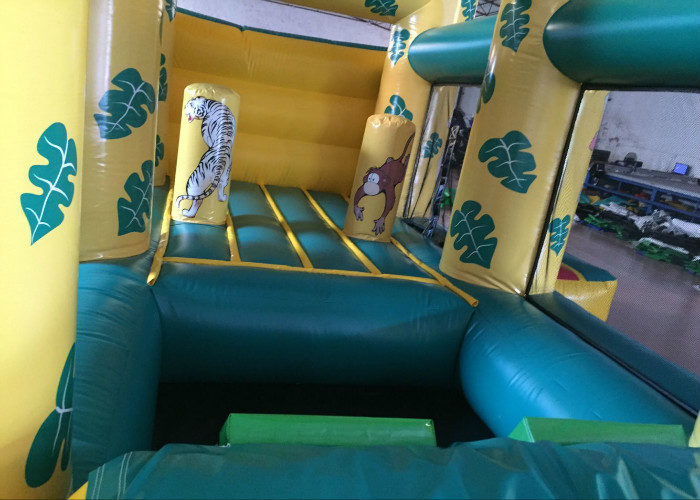 Forest Combo Inflatable Jump House Commercial Grade Indoor Playground 6 X 3.6m