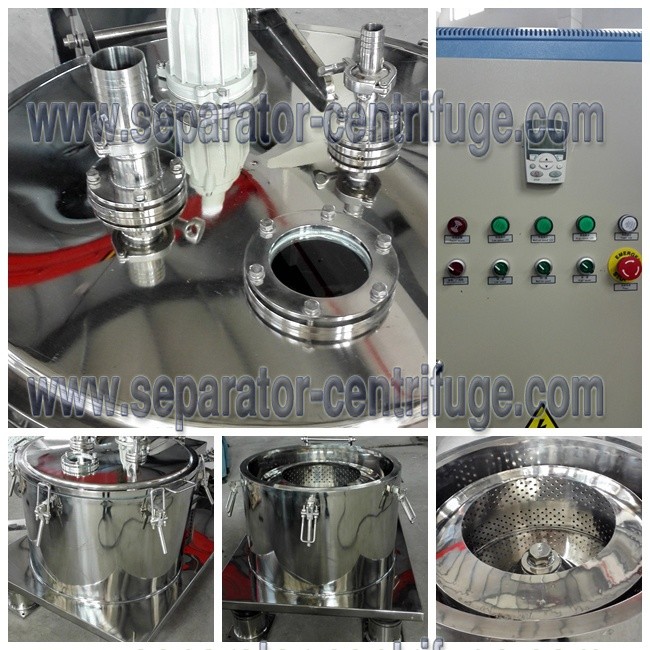 Hemp Spin Closed Loop Alcohol Extraction Centrifuge With PLC Controller