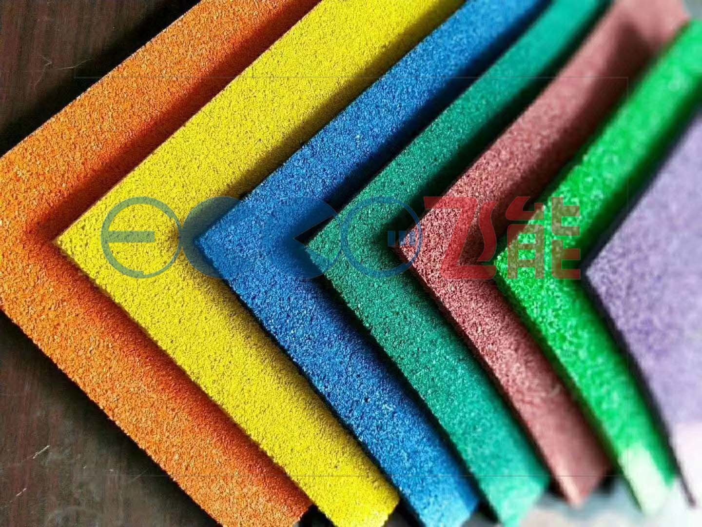 Colorful Infilling Rubber Granules Flooring EPDM Granule Poured In Place Rubber Particle