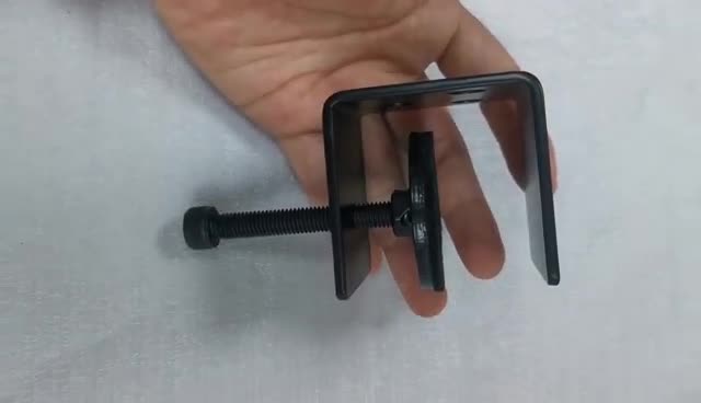 Triangle Bracket Wall Mount Steel C-clamp for Wooden Bookshelf Adjustable Shelf Support