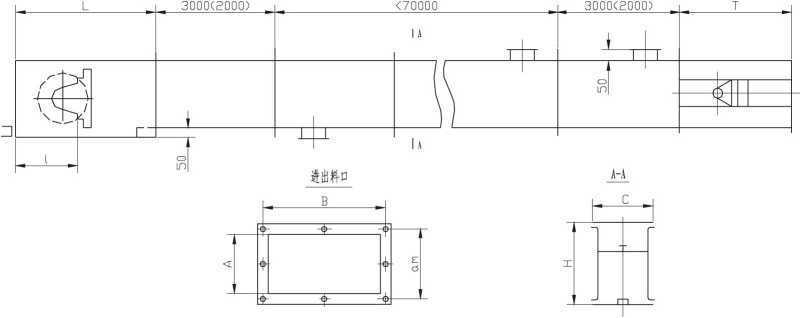 OEM Custom Flexible Submerged Inclined Chain Scraper Conveyor