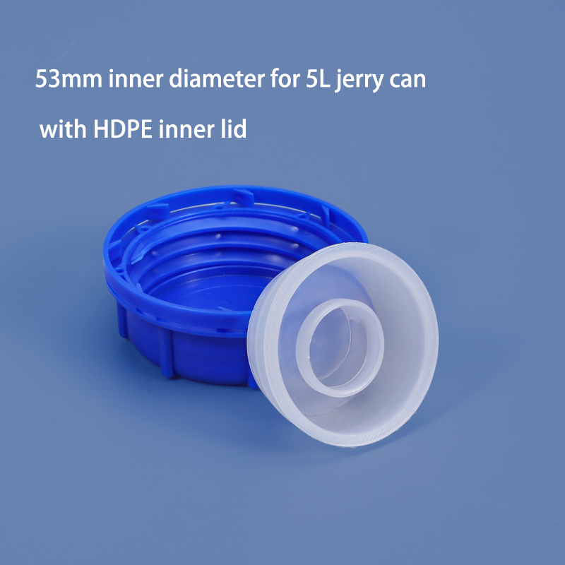 Professional IBC 60mm Plastic Lid Dust Cover With HDPE Gasket For 20-30L Jerry Can Made