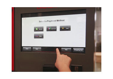 Touch Screen Mini Mart Vending Machine Automated Retail Coin Bill Card Operated