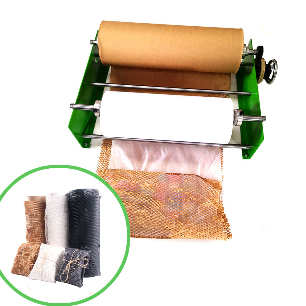 Thickness 0.14mm Honeycomb Kraft Wrapping Paper Small Footprint