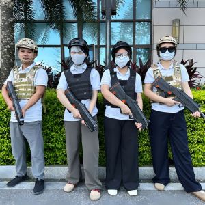 Highly Sensitive Wireless Laser Tag Gun for Team Building with Indoor and