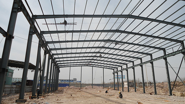 Quick Installed Large Span Warehouse Workshop Steel Structure Industrial Buildings