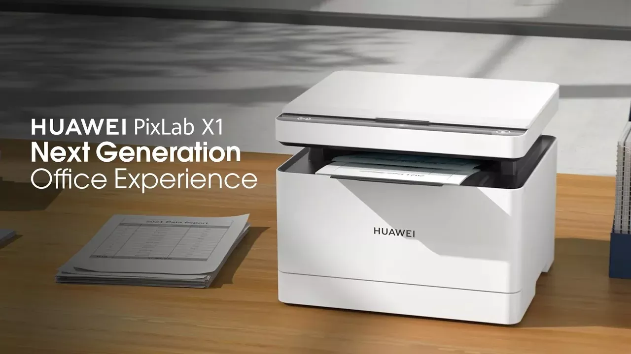 HUA-WEI PixLab X1 Laser Printer Machine Digital Printers Wi-Fi Supported 2.4G Frequency and Max. Resolution of 1200dots/line