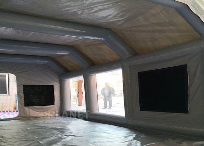 Air Sealed Frame Inflatable Spray Paint Booth Tent For Car Washing