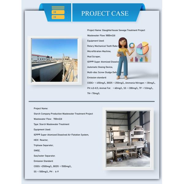 IEPP Manufacturer WWTP STP Solid Liquid Separation Machine Mud Cake Sluding Dewatering Multi Disc Screw Press Sludge Dehydrator
