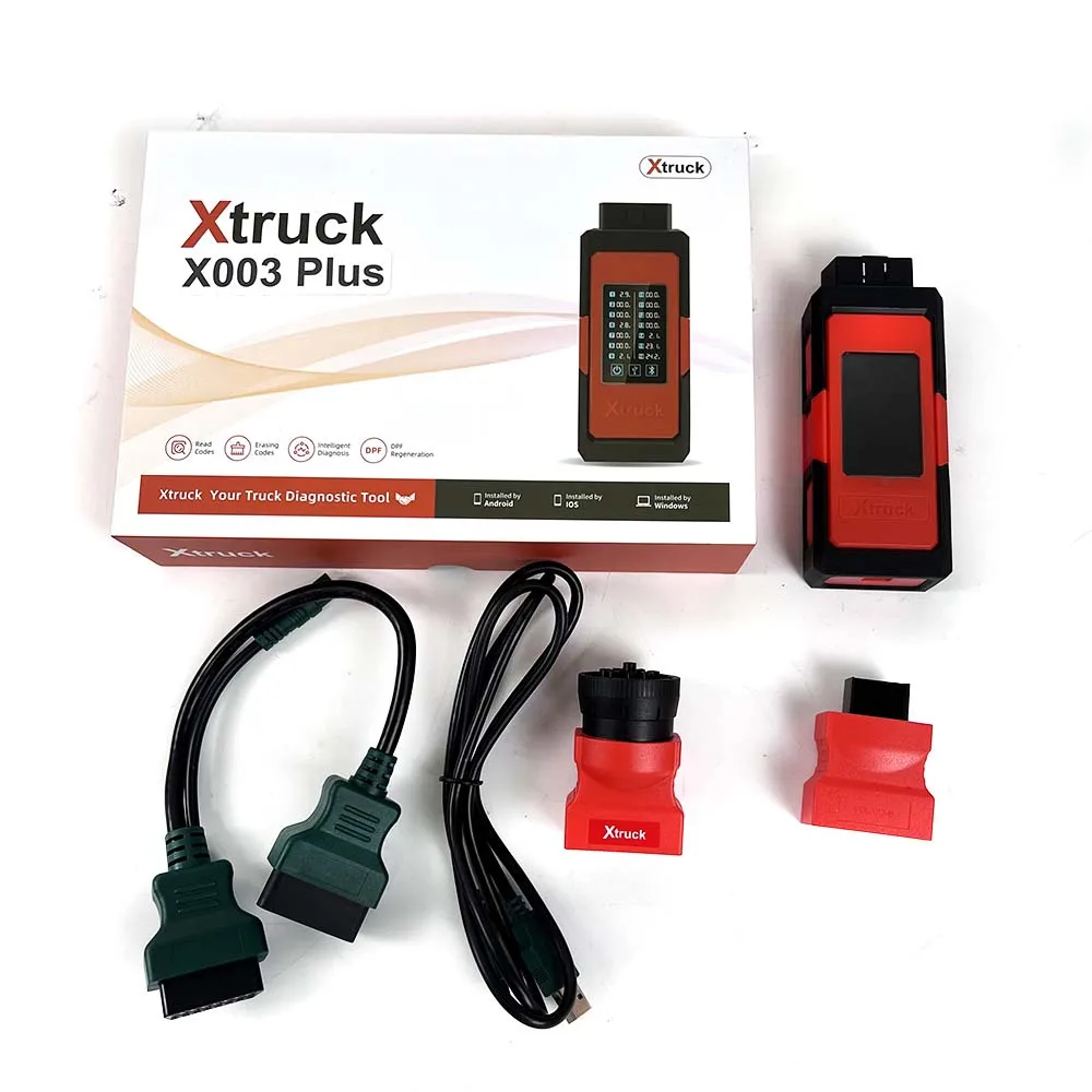 CF C2+Xtruck X003 plus Read Codes rasing Codes Heavy Duty Truck support Cum-mins Multi-brand equipment Diagnostic Tool