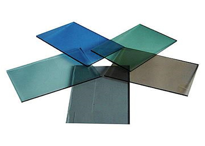 Colored Tinted Float Glass 4mm - 12mm Thickness For Vehicle / Architecture