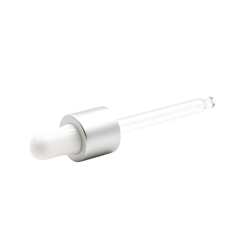 13 415 Anodized Aluminum Dropper Silver Customizable Tube Length