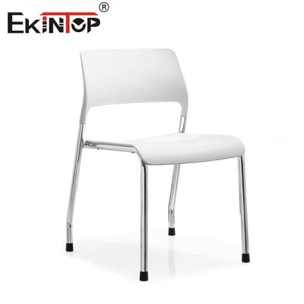 Quality Plastic Modern Training Chair Stackable Visitor Chair Metal Leg for sale