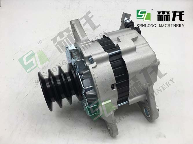 24V 50A CW Alternator for Hitachi excavator ZX330 ZX350 ISUZU 6HK1 Engine 1812006031 replacement parts