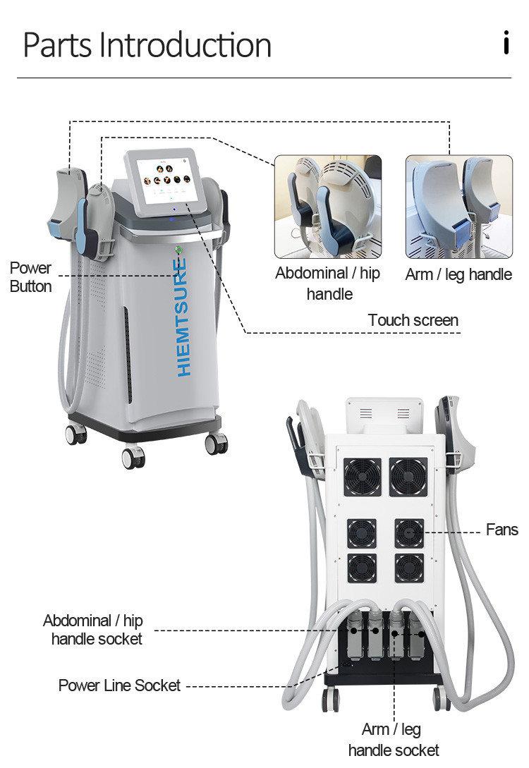 15 Tesla Body Slimming Fat Reduction Face Lifting EMS Body Sculpting Machine