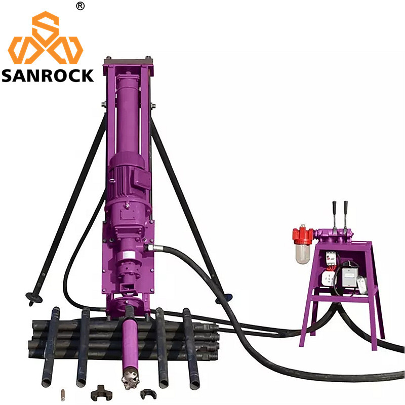 20m Deep Horizontal Directional Borehole Drilling Equipment Mining Rotary Drill Rig