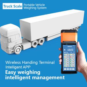Wireless Industrial Weighing Platform Floor Truck Scale with Durable Built-in
