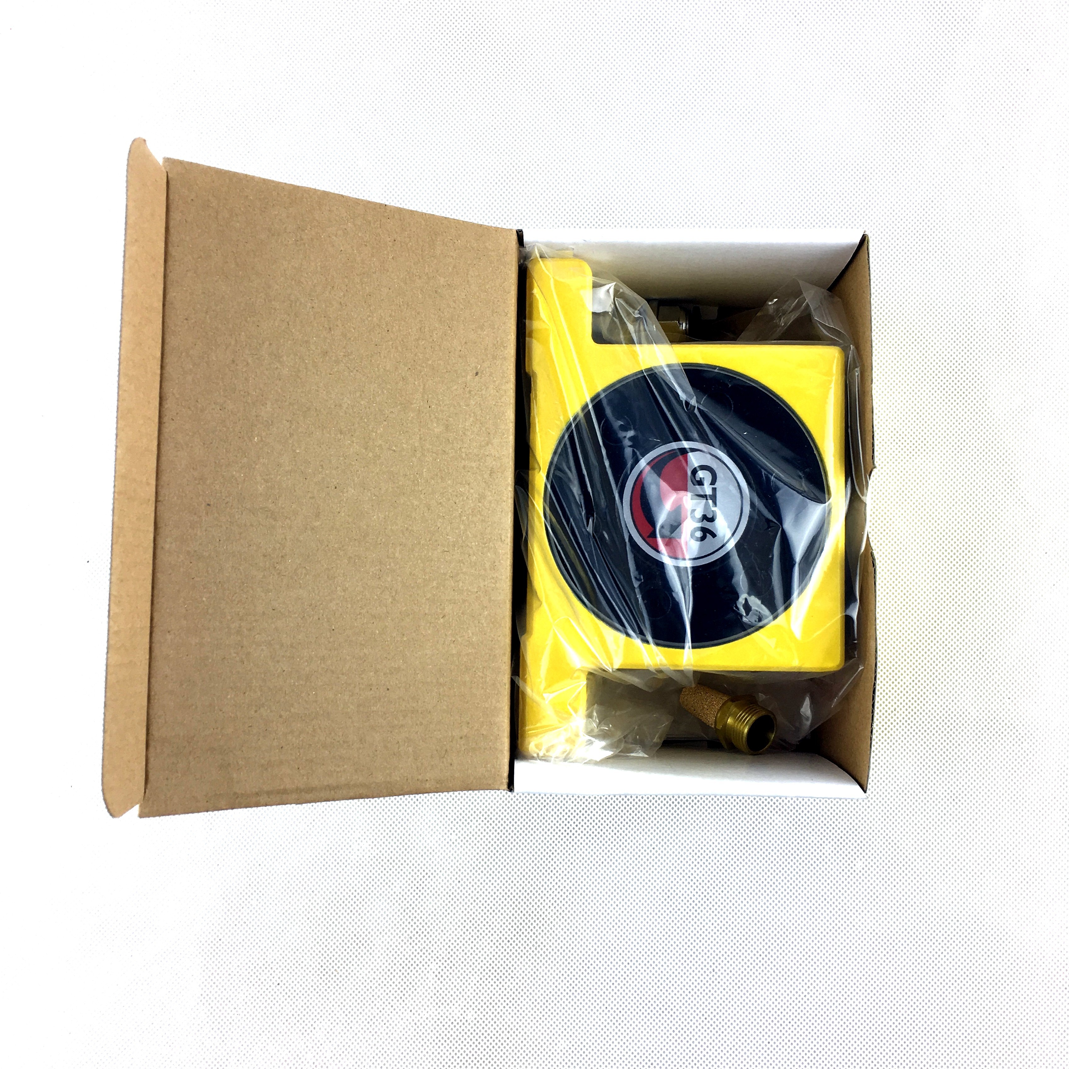 Pneumatic Turbine Vibrator GT36 With 6000 To 46000 RPM Range Low Noise Output
