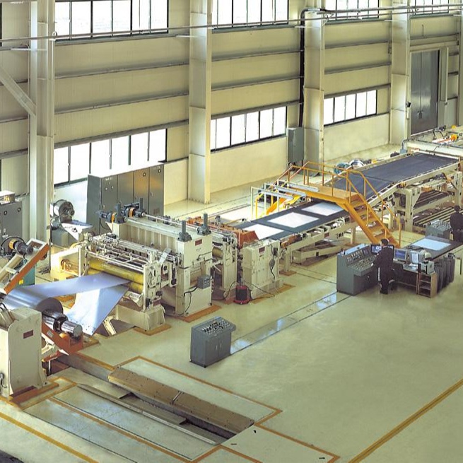 Advanced Steel Structure Mobile Shear Assembly Line for Coil Uncoiling and Cutting