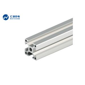  Silver Anodized 6063T5 T Slot Aluminium Profile / Modular Aluminium Extrusions Manufactures