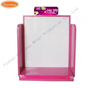  Fashion Floor Standing Pegboard Retail Floor Display Stands Manufactures