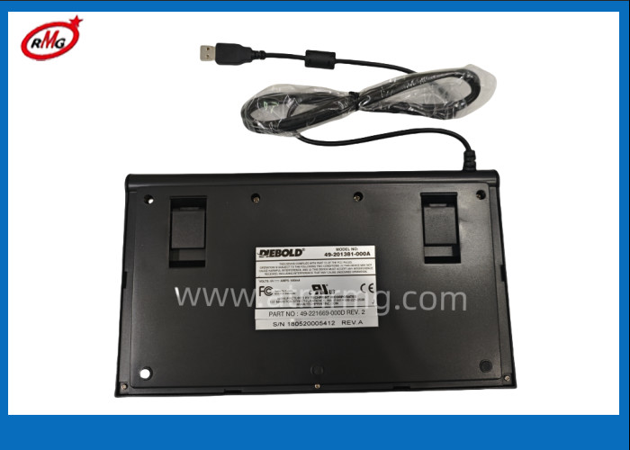 49-221669-000D REV.2 Diebold Opteva Maintenance Keyboard USB Connector ATM Machine Parts