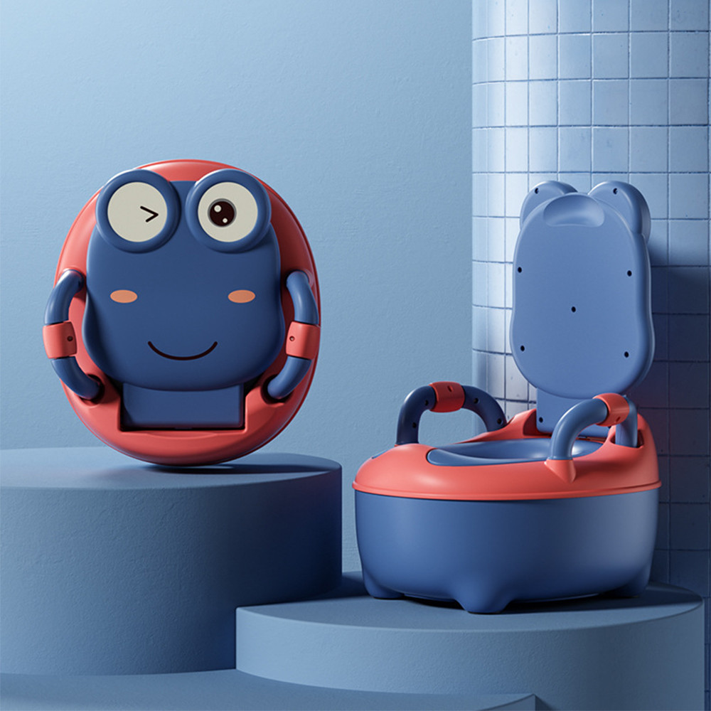 Toddler Potty Training PU TPR Foldable Potty Seat For Toilet