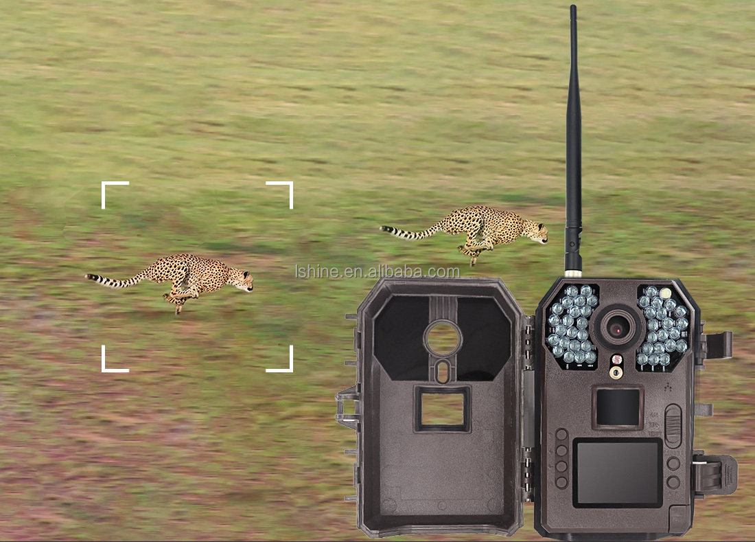 32MP IP66 Waterproof CMOS 3G MMS Trail Camera 0.15s Trigger