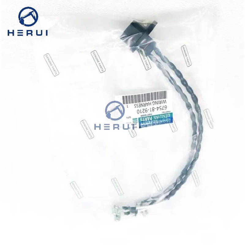 Wire Harness 6754-81-9450 6754-81-9210 For SAA6D107E Engine PC200-8 PC220-8 Excavator Injector Wring Harness