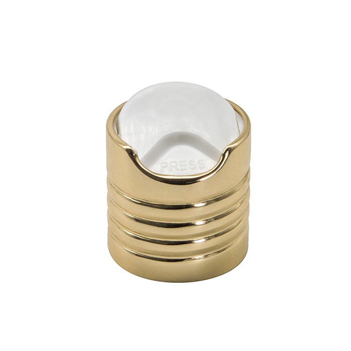 Non Spill Small Lotion 24/415 Plastic Disc Top Cap