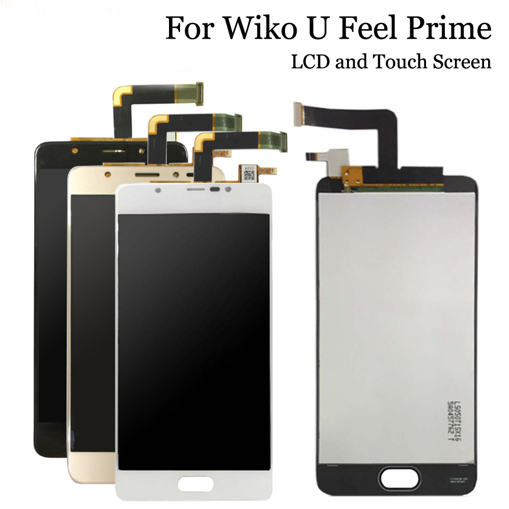 OEM LCD Screen Digitizer Assembly For Wiko U Feel Prime Repairing