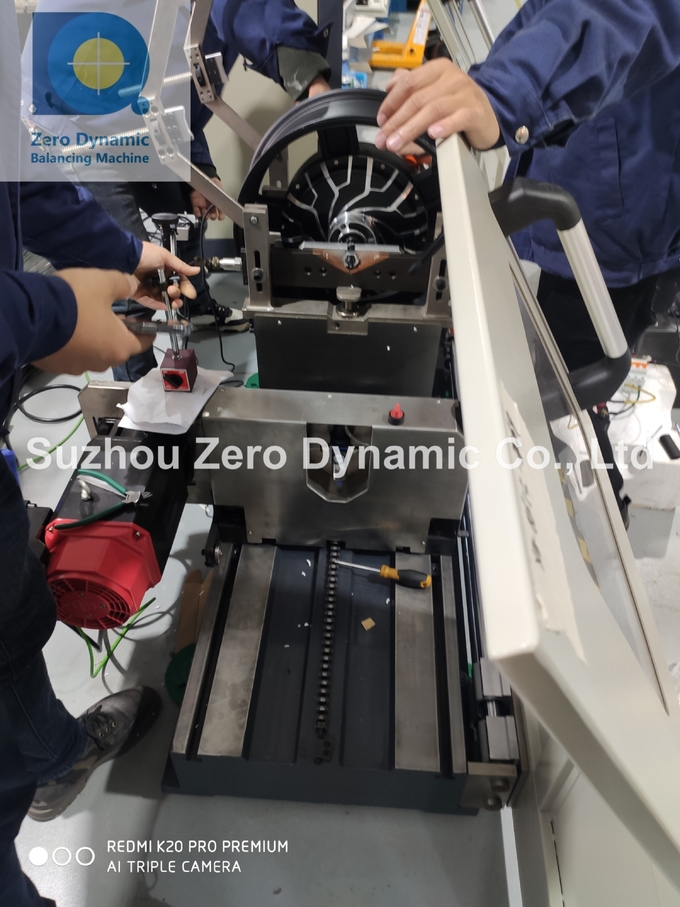 High Precision EV Motor Self-drive Wheel Hub Motor Balancing Machine