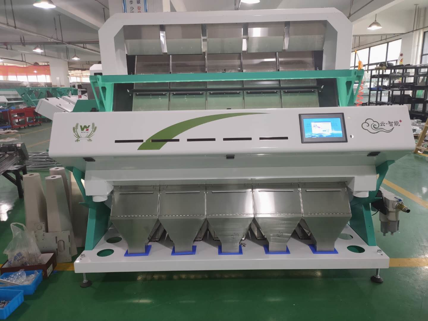 Parboiled Brown Rice Sorting Machine High Accuracy