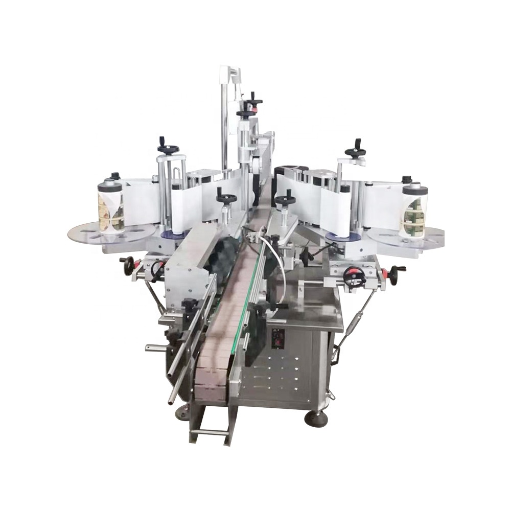 Flat / Square / Round Sticker Maker Machine , Plastic / Glass Bottle Sticker Printing Machine