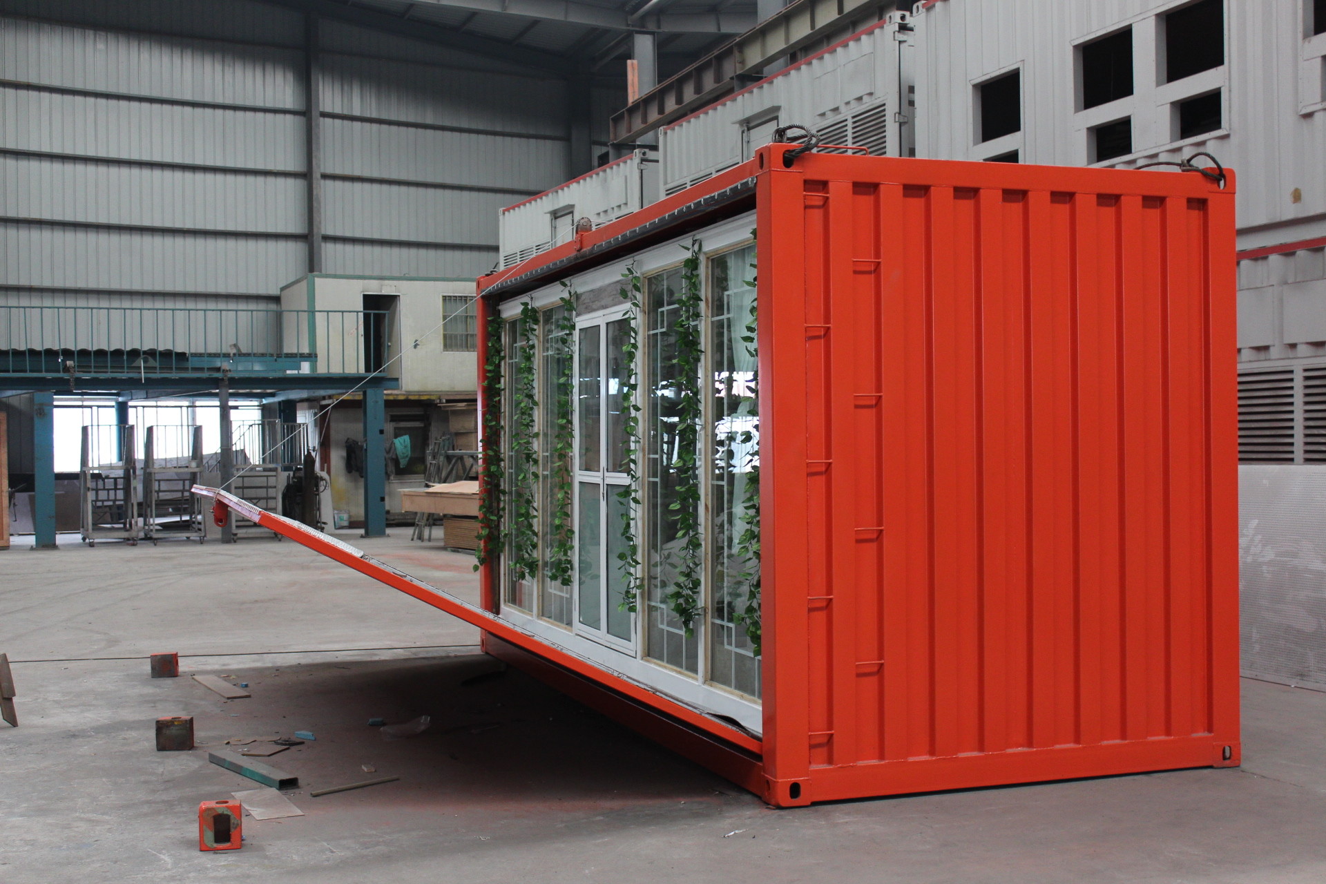 Sub Cabin Extended Prefabricated Container House 20Hc Pod Out Box