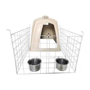  Cattle Farming Calfhutch Pure PE Calf Housing Cage Anti Corrosion Manufactures