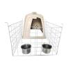 Buy cheap Cattle Farming Calfhutch Pure PE Calf Housing Cage Anti Corrosion from wholesalers