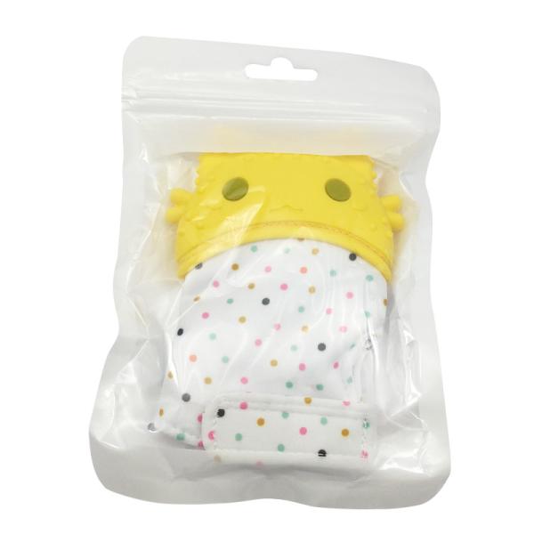 Pain Relief Teething Glove BPA Free Safe Food Grade Silicone Teether for 3-18