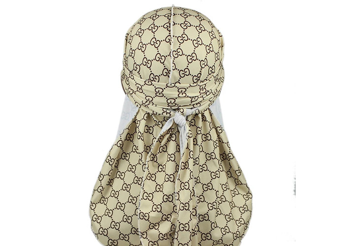 GUCCI Silk Silky Satin Designer Durag Supplier Wholesale Bulk Wholesale