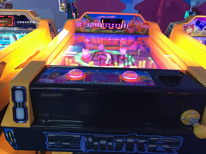 Amusement Arcade Virtual Pinball Table Game Machine 110 / 220V 220W